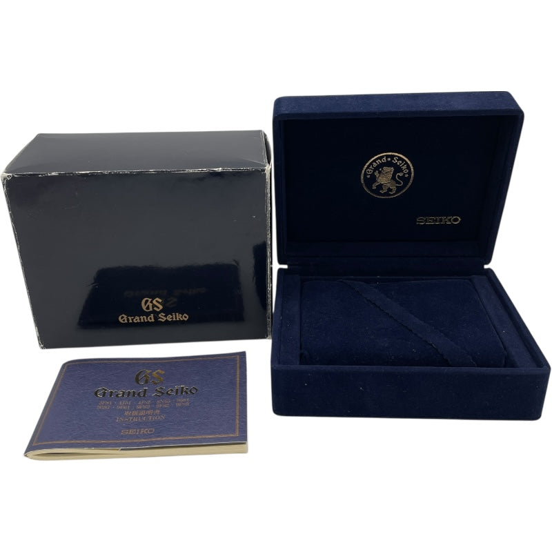 グランドセイコー Grand Seiko 9F　クォーツ SBGX035 ブラック SS クオーツ メンズ 腕時計