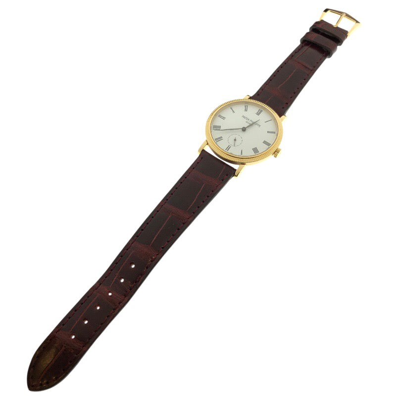 パテック・フィリップ PATEK PHILIPPE カラトラバ 7119J-010 K18YG ユニセックス メンズ　レディース　腕時計