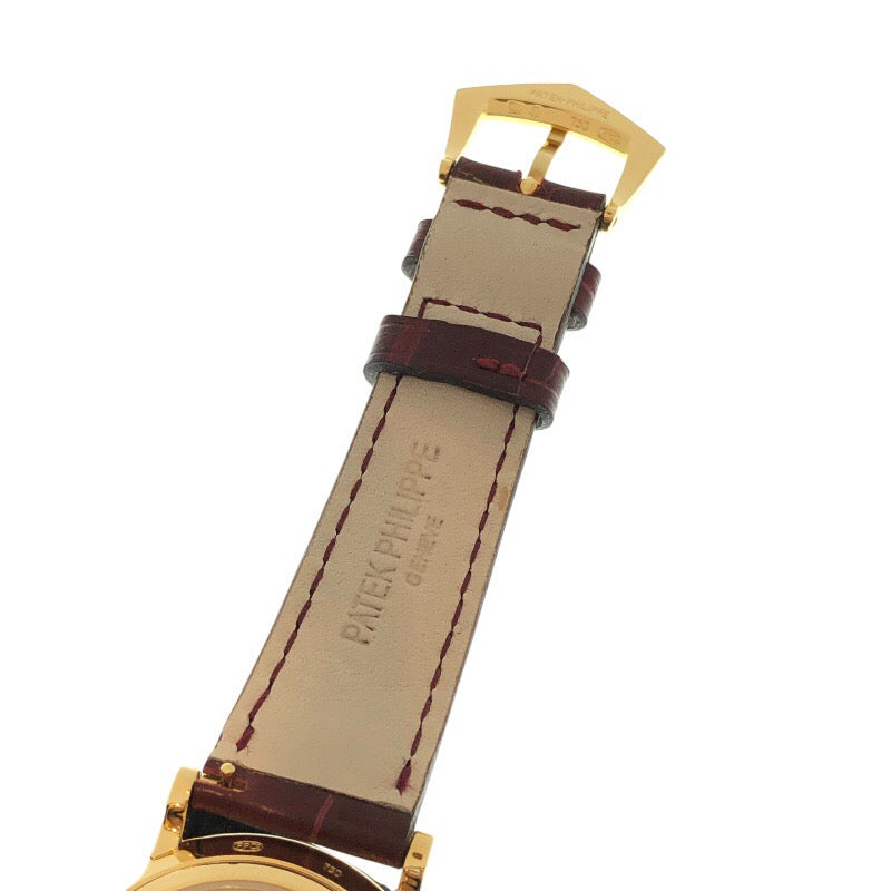 パテック・フィリップ PATEK PHILIPPE カラトラバ 7119J-010 K18YG ユニセックス メンズ　レディース　腕時計