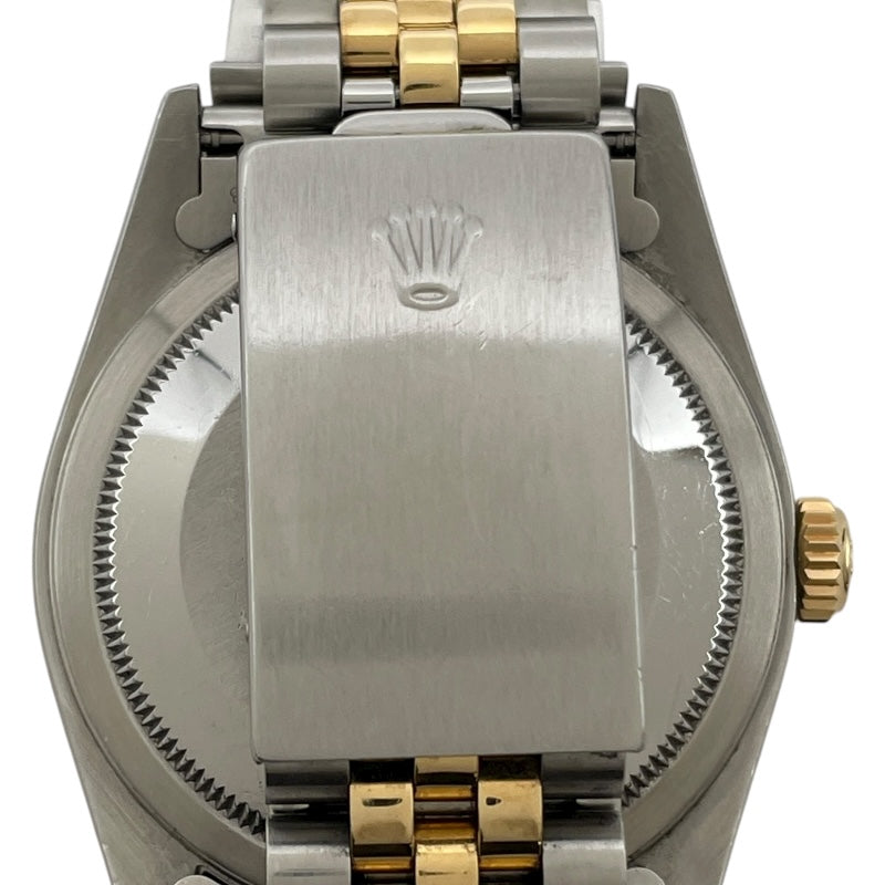 ロレックス ROLEX デイトジャスト 16233 ホワイト K18/SS 自動巻き メンズ 腕時計