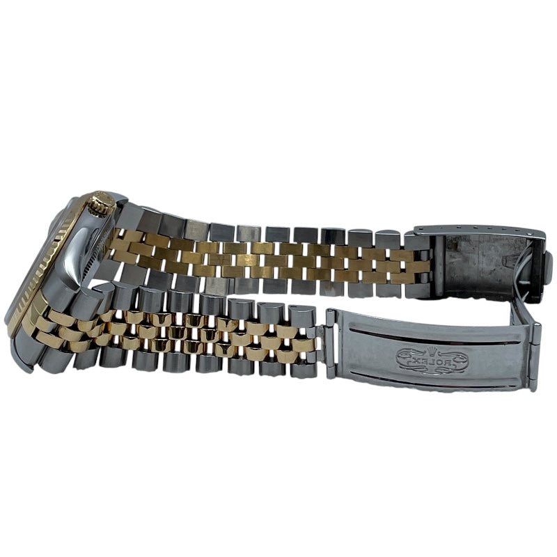 ロレックス ROLEX デイトジャスト 16233 ホワイト K18/SS 自動巻き メンズ 腕時計