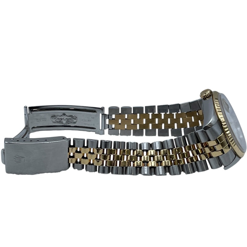 ロレックス ROLEX デイトジャスト 16233 ホワイト K18/SS 自動巻き メンズ 腕時計