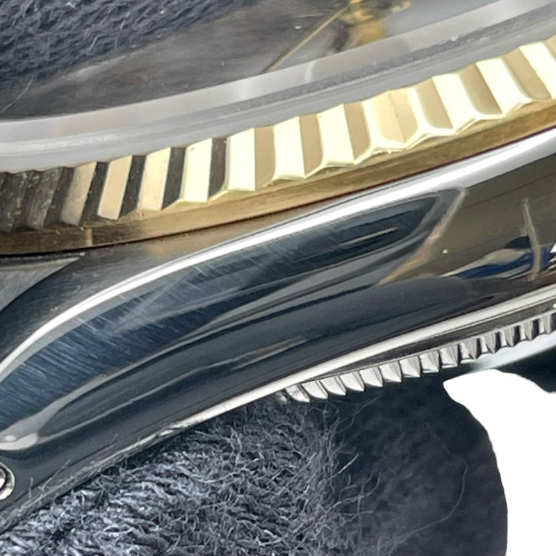 ロレックス ROLEX デイトジャスト 16233 ホワイト K18/SS 自動巻き メンズ 腕時計