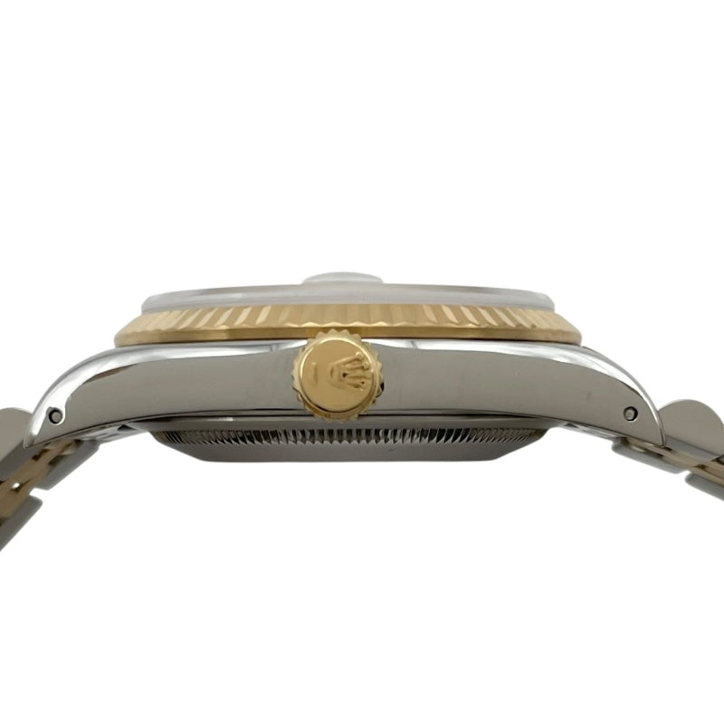 ロレックス ROLEX デイトジャスト 16233 ホワイト K18/SS 自動巻き メンズ 腕時計