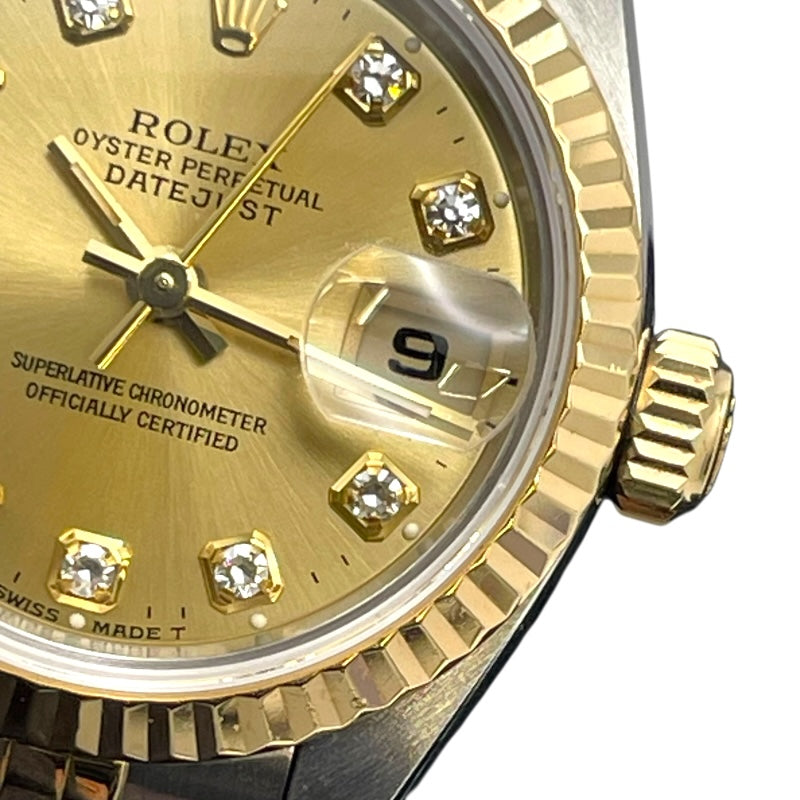 ロレックス ROLEX デイトジャスト 69173G ゴールド K18/SS 自動巻き レディース 腕時計