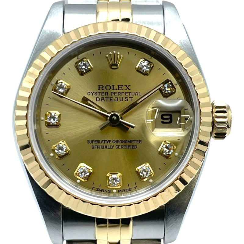 ロレックス ROLEX デイトジャスト 69173G ゴールド K18/SS 自動巻き レディース 腕時計