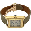 カルティエ Cartier タンクアビス 2タイムゾーン LM W1534251 アイボリー K18 手巻き メンズ 腕時計
