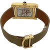 カルティエ Cartier タンクアビス 2タイムゾーン LM W1534251 アイボリー K18 手巻き メンズ 腕時計