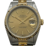 ロレックス ROLEX デイトジャスト 16233 ゴールド K18/SS 自動巻き メンズ 腕時計