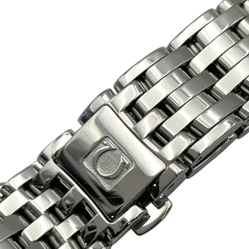 オメガ OMEGA デビルプレステージ　クォーツ 424.10.27.60.53.001 ブルー SS クオーツ レディース 腕時計