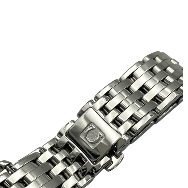 オメガ OMEGA デビルプレステージ　クォーツ 424.10.27.60.53.001 ブルー SS クオーツ レディース 腕時計