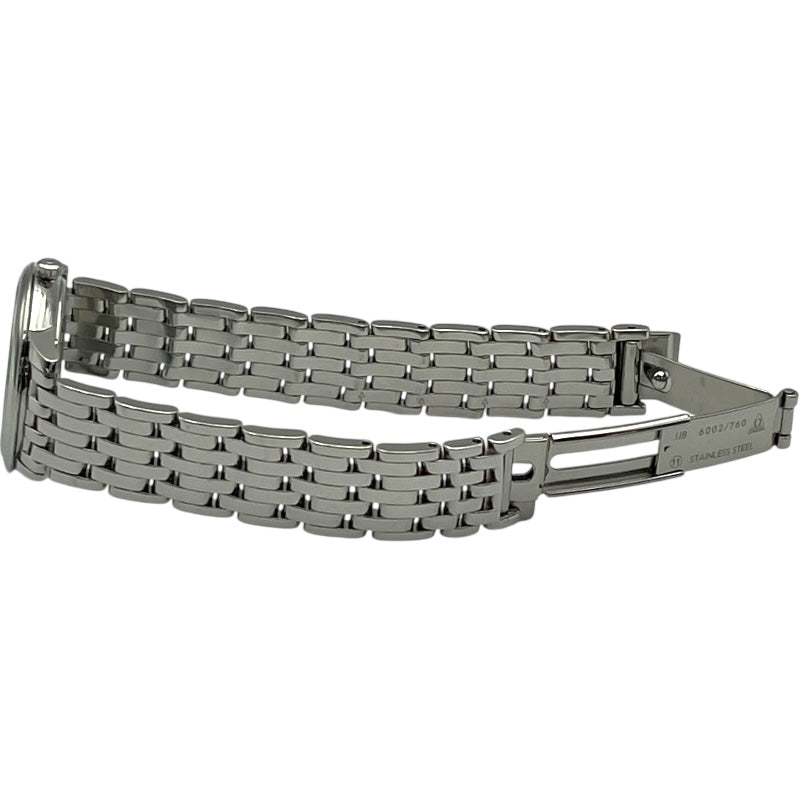 オメガ OMEGA デビルプレステージ　クォーツ 424.10.27.60.53.001 ブルー SS クオーツ レディース 腕時計