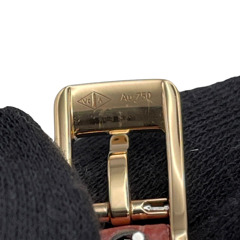 ヴァンクリーフ＆アーペル Van Cleef & Arpels スウィート アルハンブラ ホワイトシェル VCAR08SF00 ホワイトシェル K18PG クオーツ レディース 腕時計