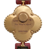 ヴァンクリーフ＆アーペル Van Cleef & Arpels スウィート アルハンブラ ホワイトシェル VCAR08SF00 ホワイトシェル K18PG クオーツ レディース 腕時計