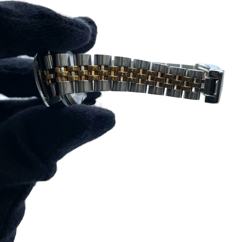 ロレックス ROLEX デイトジャスト ホリコン 69173G シルバー K18/SS 自動巻き レディース 腕時計