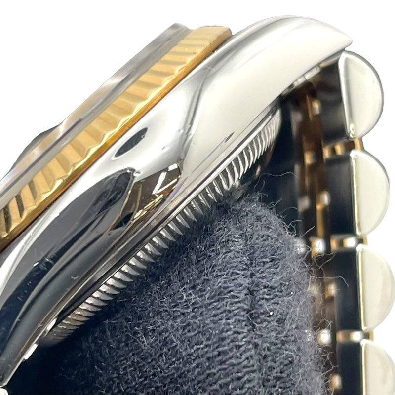 ロレックス ROLEX デイトジャスト ホリコン 69173G シルバー K18/SS 自動巻き レディース 腕時計