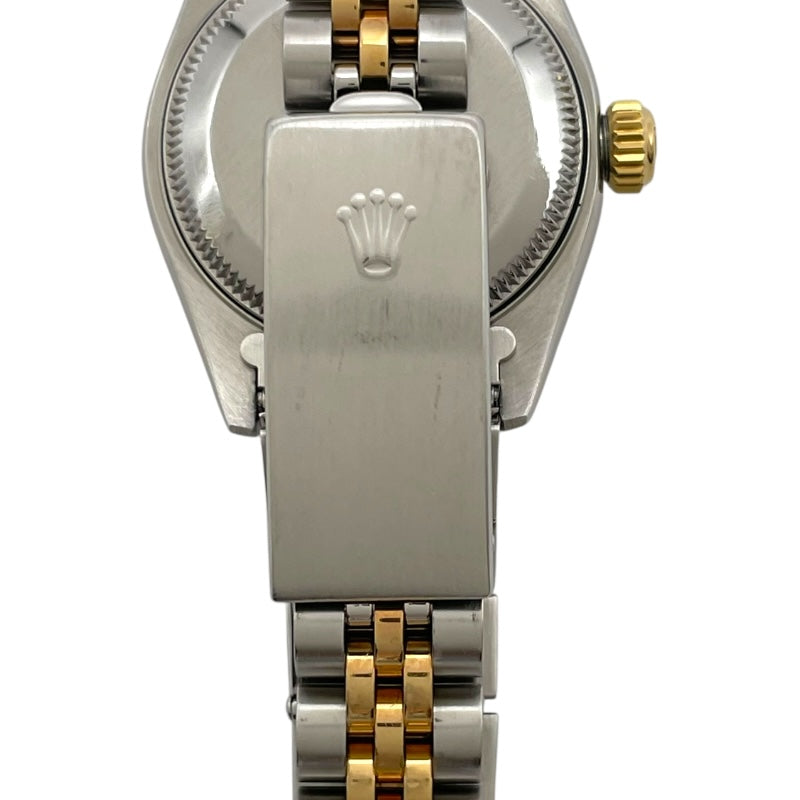 ロレックス ROLEX デイトジャスト ホリコン 69173G シルバー K18/SS 自動巻き レディース 腕時計