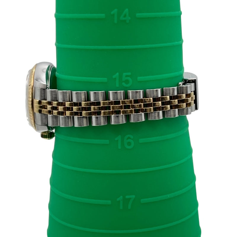 ロレックス ROLEX デイトジャスト ホリコン 69173G シルバー K18/SS 自動巻き レディース 腕時計