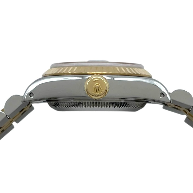 ロレックス ROLEX デイトジャスト 69173 ホワイト K18/SS 自動巻き レディース 腕時計