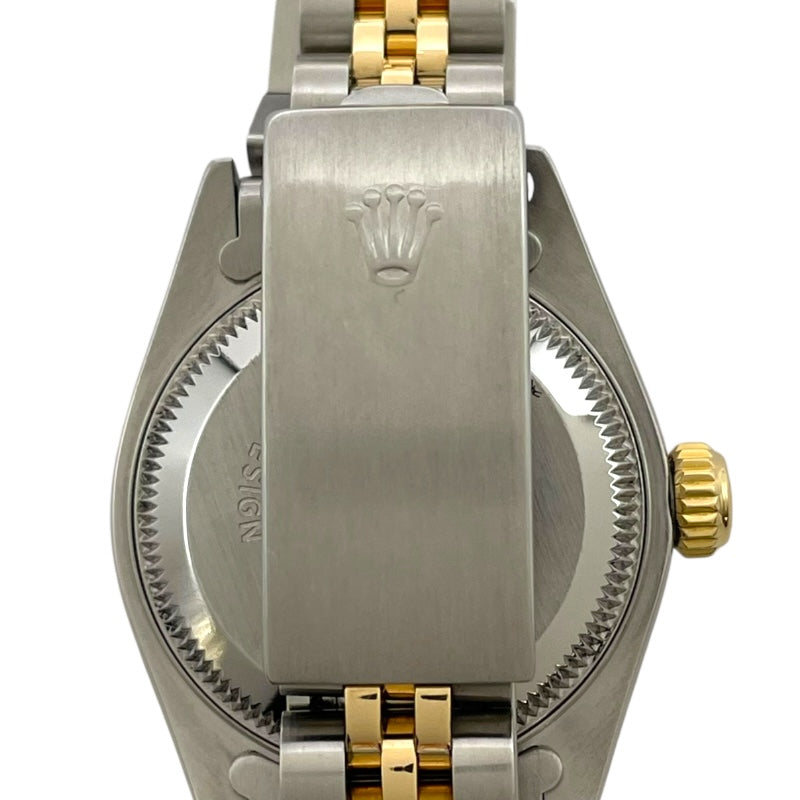 ロレックス ROLEX デイトジャスト 69173 ホワイト K18/SS 自動巻き レディース 腕時計