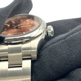 ロレックス ROLEX オイスターパーペチュアル 176200 ピンク SS 自動巻き レディース 腕時計
