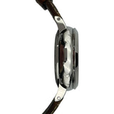 パネライ PANERAI ルミノール1950 3デイズ GMT パワーリザーブ PAM00537 ブラック SS/革ベルト 自動巻き メンズ 腕時計