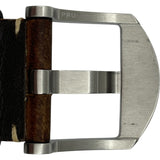 パネライ PANERAI ルミノール1950 3デイズ GMT パワーリザーブ PAM00537 ブラック SS/革ベルト 自動巻き メンズ 腕時計