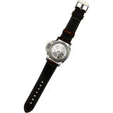 パネライ PANERAI ルミノール1950 3デイズ GMT パワーリザーブ PAM00537 ブラック SS/革ベルト 自動巻き メンズ 腕時計