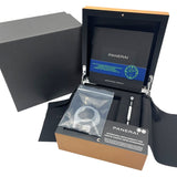 パネライ PANERAI ルミノール レフトハンド 8デイズ アッチャイオ PAM00796 ブラック SS×ラバーベルト 手巻き メンズ 腕時計