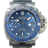 パネライ PANERAI サブマーシブル ブルーノッテ PAM02068 ブルー SS メンズ 腕時計