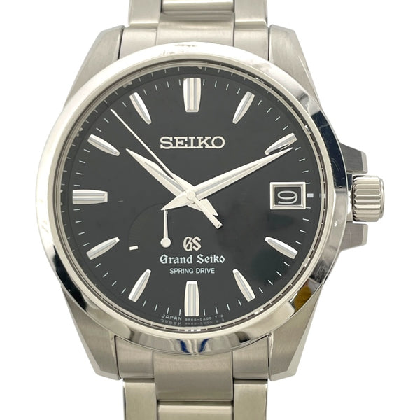 グランドセイコー Grand Seiko ヘリテージコレクション　スプリングドライブ SBGA027 ブラック SS 自動巻き メンズ 腕時計