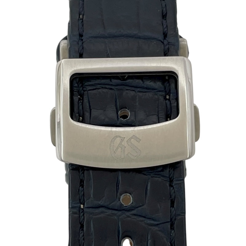 グランドセイコー Grand Seiko ヘリテージコレクション スプリングドライブ SBGY009 ネイビー(月天心ダイヤル) SS 手巻き メンズ 腕時計