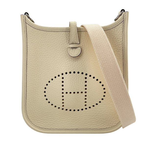エルメス HERMES エヴリンTPM U刻 ナタ SV金具 トリヨン レディース ショルダーバッグ