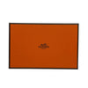 エルメス HERMES カルヴィ B刻 セレステ SV金具 エプソン ユニセックス カードケース