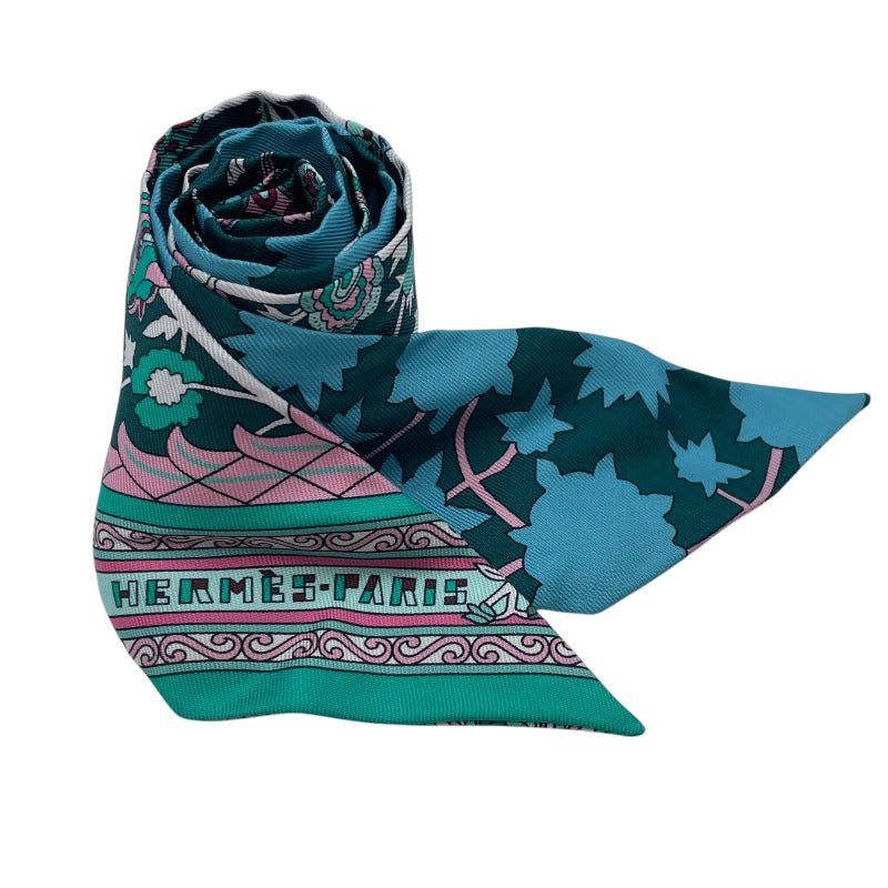 エルメス HERMES ツイリー ぺルシャ絨毯 マルチカラー シルク レディース スカーフ