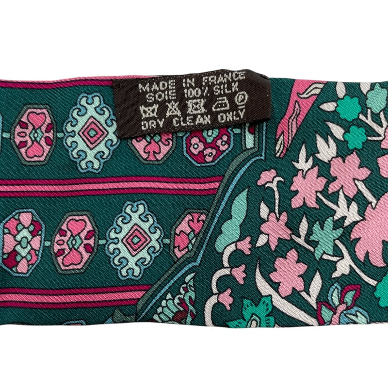 エルメス HERMES ツイリー ぺルシャ絨毯 マルチカラー シルク レディース スカーフ