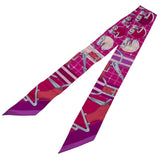 エルメス HERMES ツイリー タッタソール マルチカラー シルク レディース スカーフ