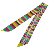 エルメス HERMES ツイリー BAIGNEUSES マルチカラー シルク レディース スカーフ