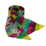 エルメス HERMES ツイリー BAIGNEUSES マルチカラー シルク レディース スカーフ