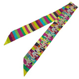 エルメス HERMES ツイリー BAIGNEUSES マルチカラー シルク レディース スカーフ