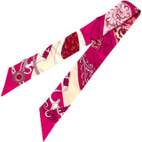 エルメス HERMES ツイリー Festival des Amazones マルチカラー シルク レディース スカーフ