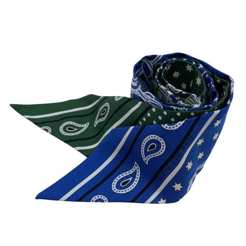 エルメス HERMES ツイリー エプロン・ドール・バンダナ マルチカラー シルク レディース スカーフ