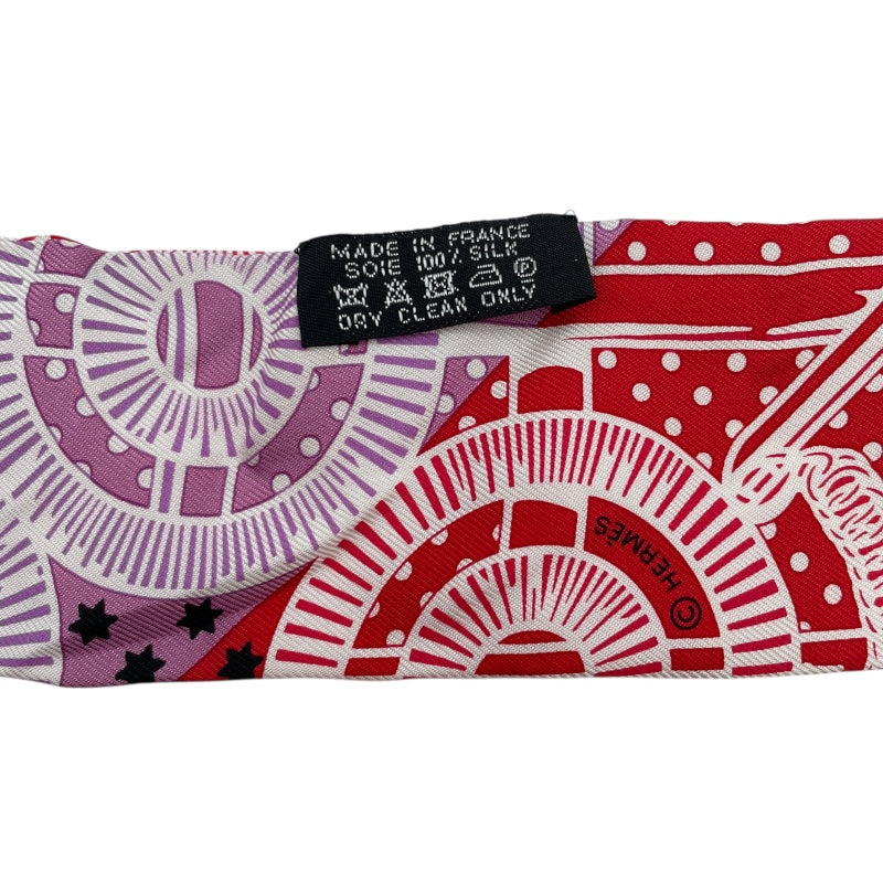 エルメス HERMES ツイリー エプロン・ドール・バンダナ マルチカラー シルク レディース スカーフ