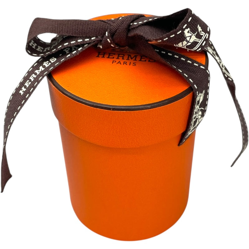 エルメス HERMES ツイリー 大統領の馬具 グレー/オレンジ シルク