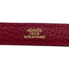 エルメス HERMES ケリー用 ストラップ ルージュグレナ GD金具 フィヨルド レディース ショルダーストラップ