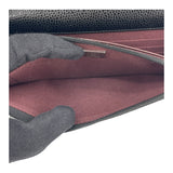 シャネル CHANEL マトラッセ チェーンウォレット AP0250 ブラック SV金具 キャビアスキン レディース ショルダーバッグ