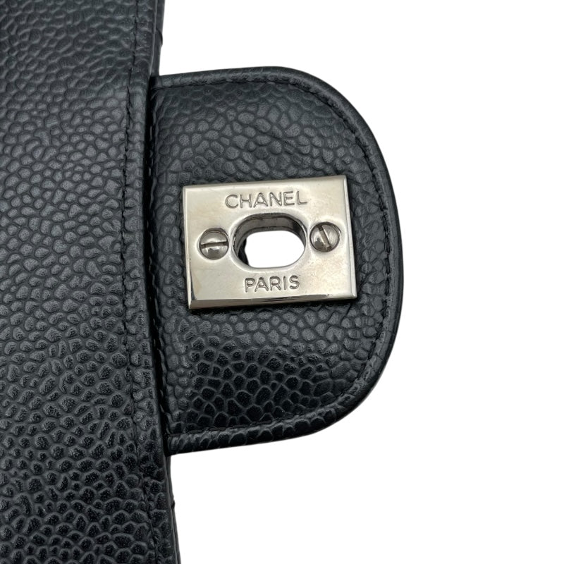 シャネル CHANEL マトラッセ25 A01112 11番台 ブラック SV金具 キャビア レディース ショルダーバッグ