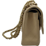 シャネル CHANEL マトラッセ25 A01112 14番台 ベージュ GD金具 キャビア レディース ショルダーバッグ