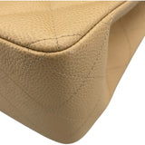 シャネル CHANEL デカマトラッセ30 A58600 27番台 ベージュ GD金具 キャビア レディース ショルダーバッグ