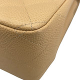 シャネル CHANEL デカマトラッセ30 A58600 27番台 ベージュ GD金具 キャビア レディース ショルダーバッグ